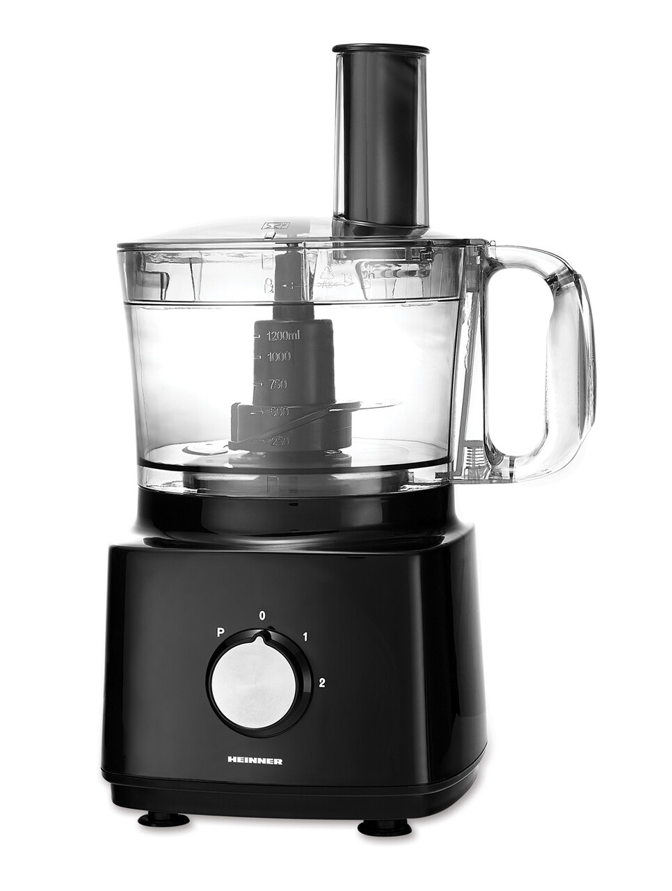 Robot de bucatarie, Heinner, 750 W, 2 viteze, negru - imagine 5